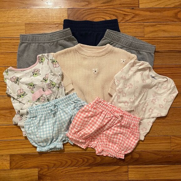 Girls 12 Month 8-Piece Lot - Picture 1 of 15